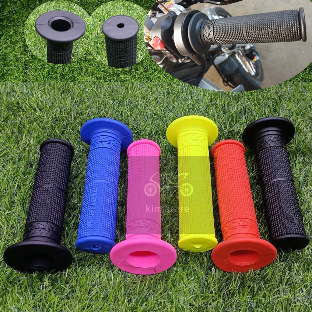 Ariete Motorcycle Handle Grip Rubber Universal With Keychain New Design