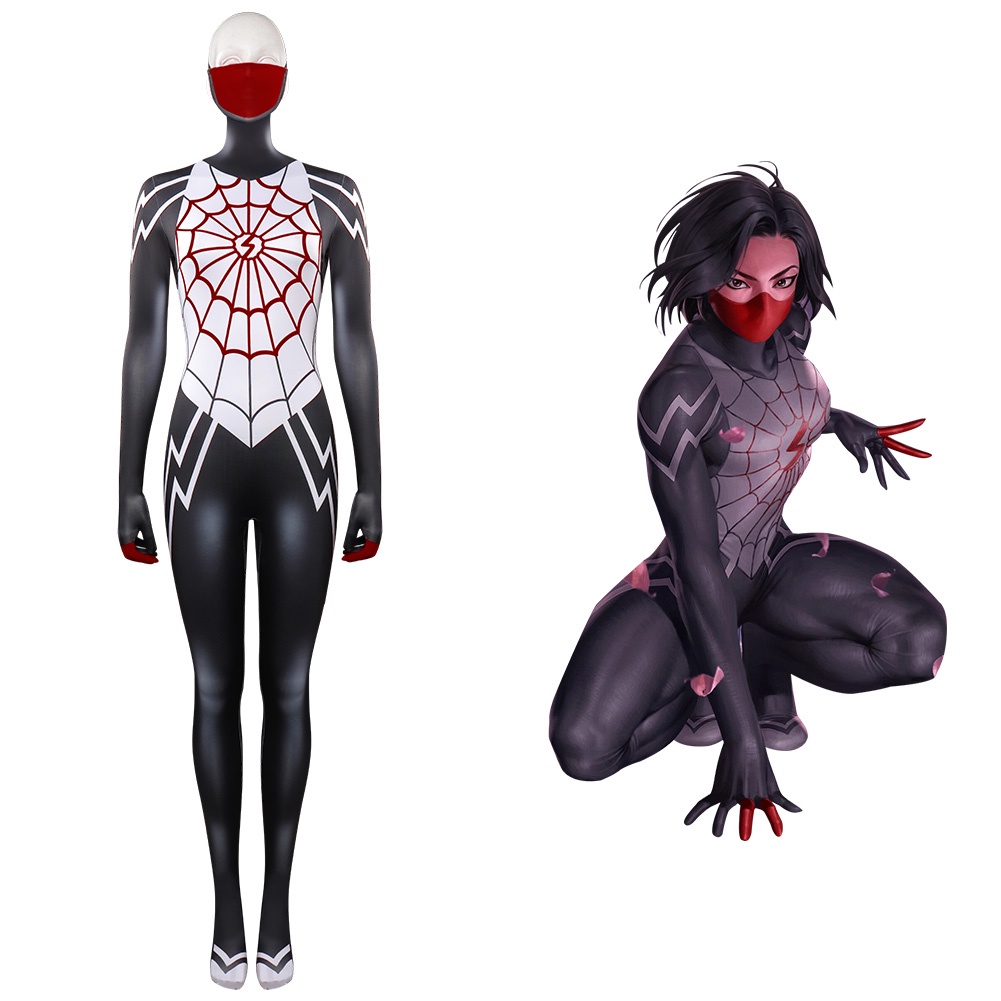 Spider-Man Silk Cindy Moon Jumpsuits Cosplay Costume Outfit Halloween Party  Suit | Shopee Philippines