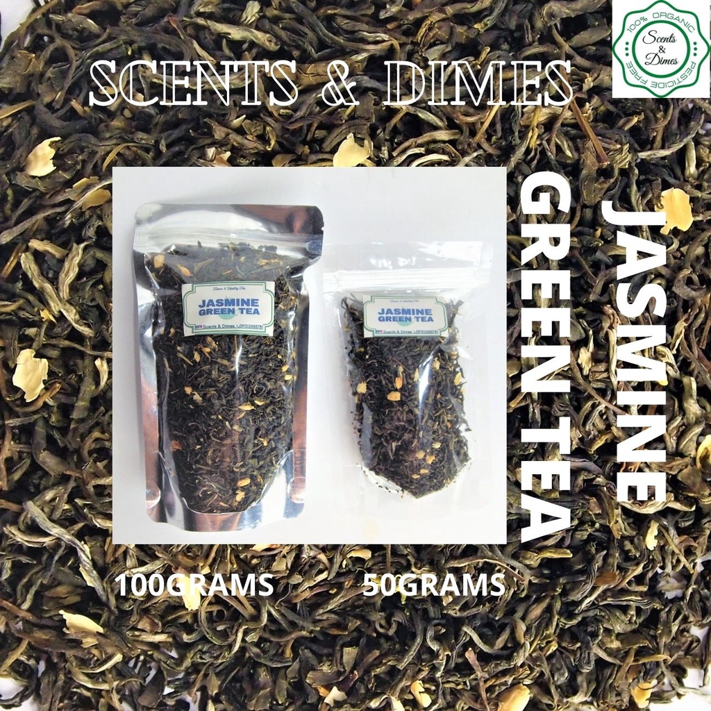 Jasmine Green Tea Loose Leaf Natural Slimming tea Shopee Philippines