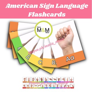 ALPHABET &amp; NUMBERS SIGN LANGUAGE FLASHCARDS ASL, Laminated , AMERICAN ...