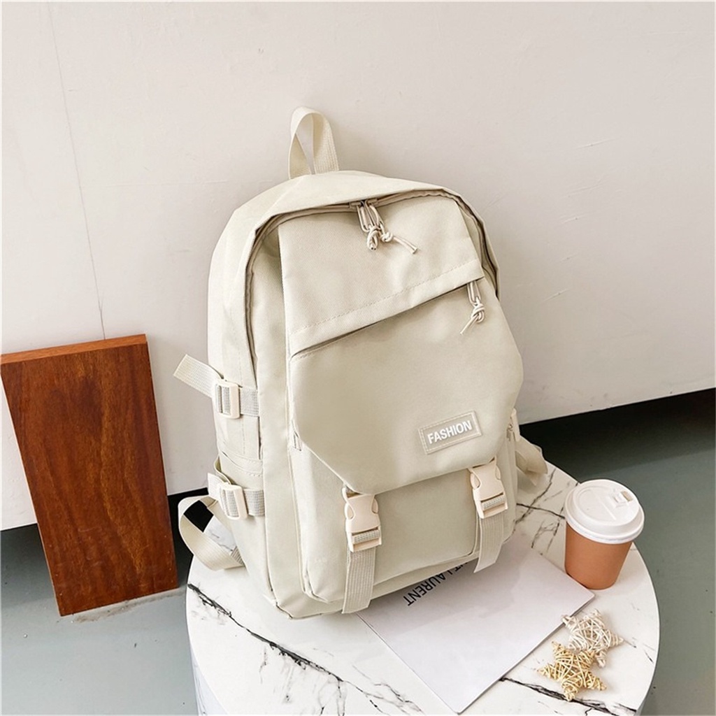 UISN #2815 Fashion Backpack Korean Casual Backpack Japanese Style ...