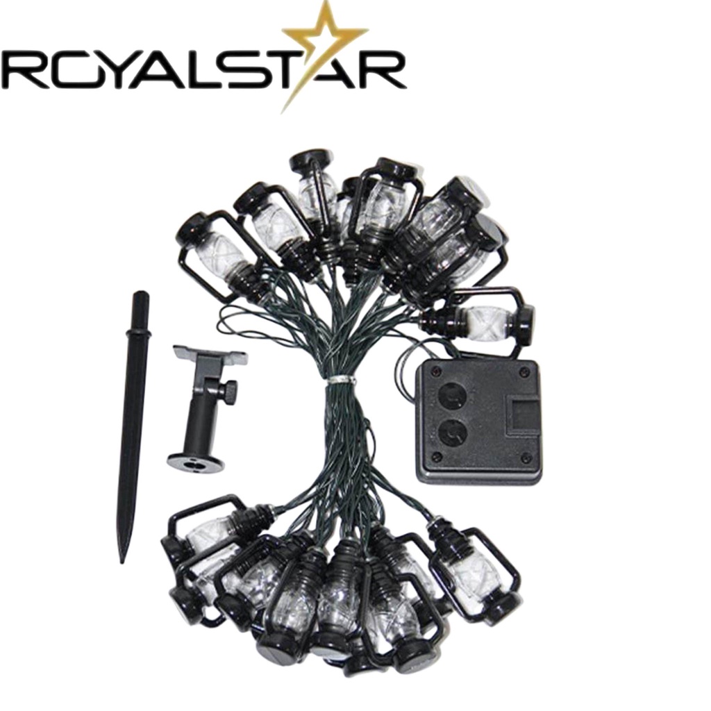 20 LED Solar String Lights Commercial Grade Waterproof Outdoor Light