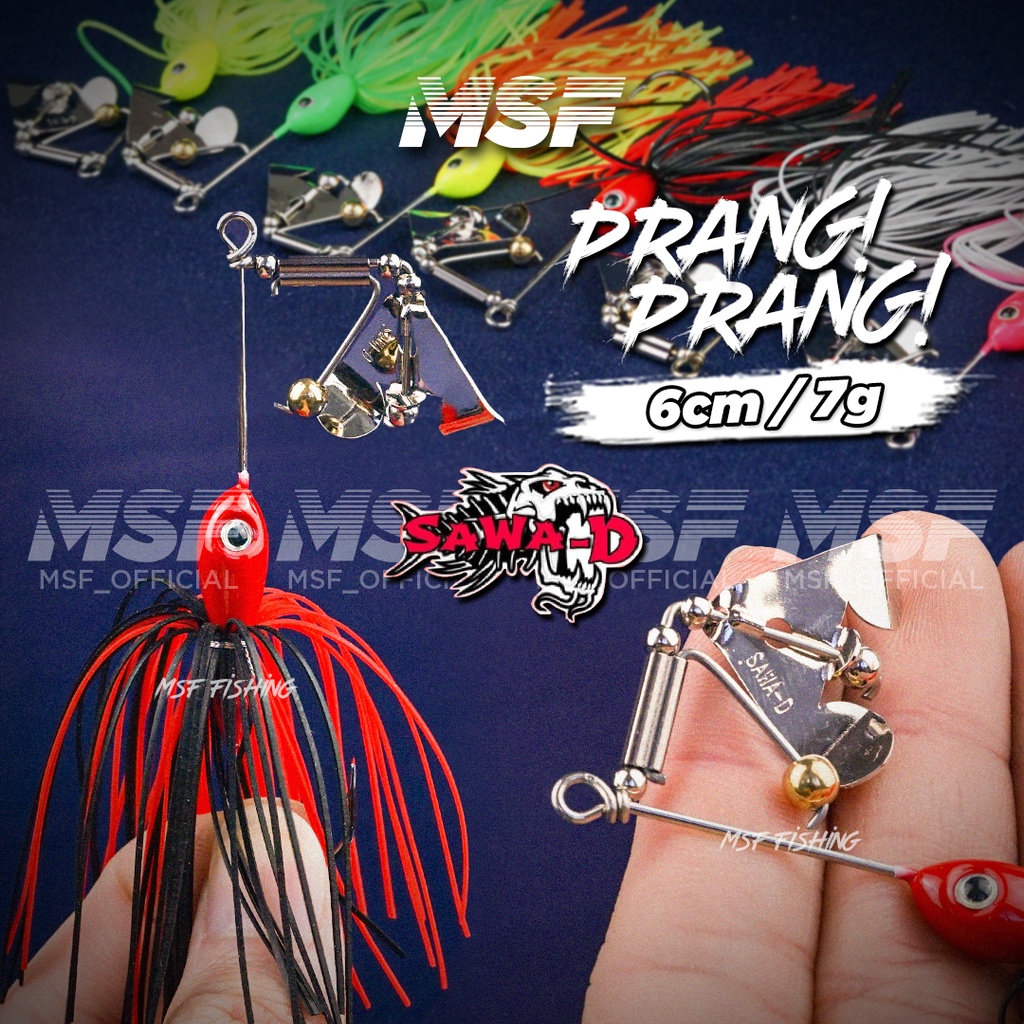 🔥HOT ITEM🔥SAWA~D PRANG-PRANG BUZZ BAIT 6CM/7G METAL SPINNER