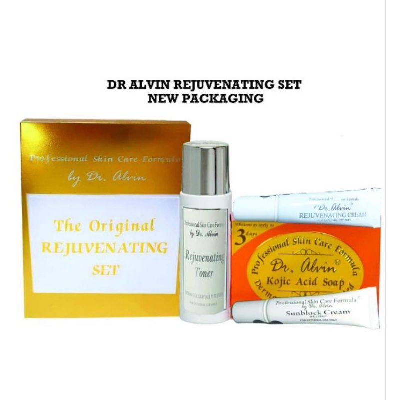 Authentic Doctor Alvin Rejuvenating Set ORIGINAL | Shopee Philippines