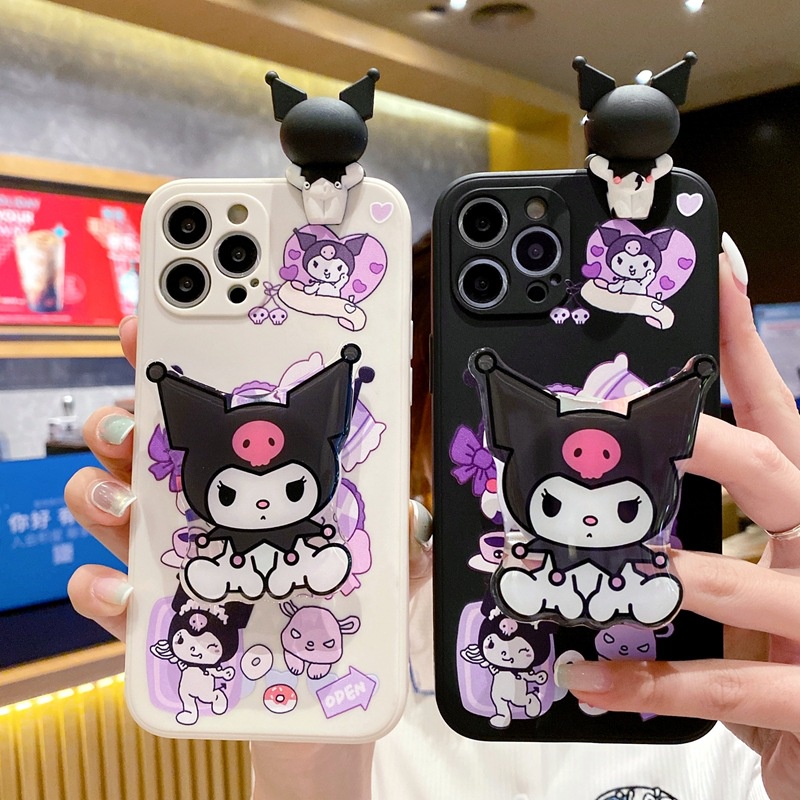 Sanrio Kuromi Luxury Smartphone Case For Redmi 13c 12c 12 A2 A1 10c 9t 9a 9c A3 A2 A1 Plus Note 9442