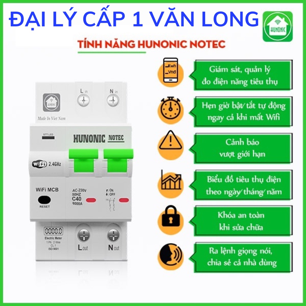 Aptomat Energy Measurement Hunonic Notec Monitors Power Consumption