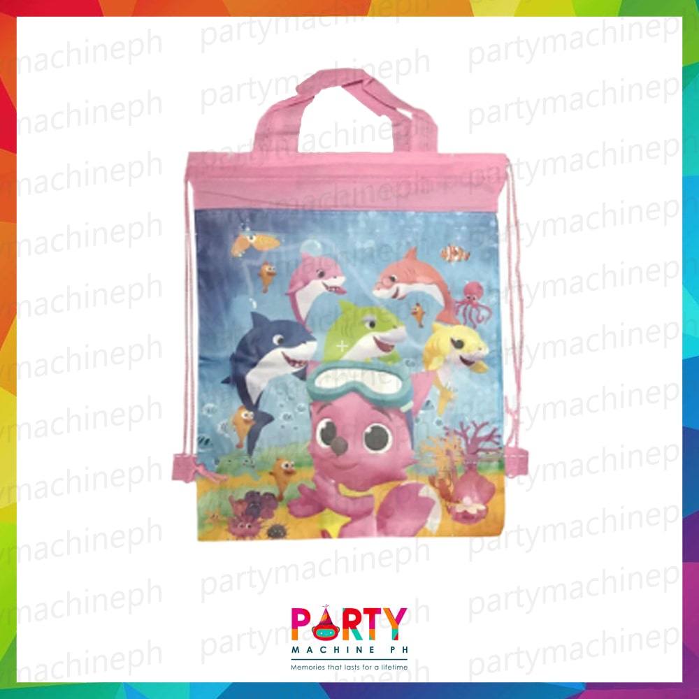 baby shark giveaways for birthday / baby shark paper bag / baby shark