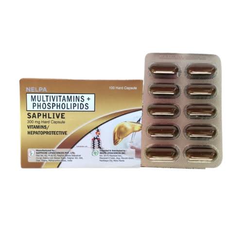 SAPHLIVE (MULTIVITAMINS + PHOSPHOLIPIDS) 100 Capsules Shopee Philippines