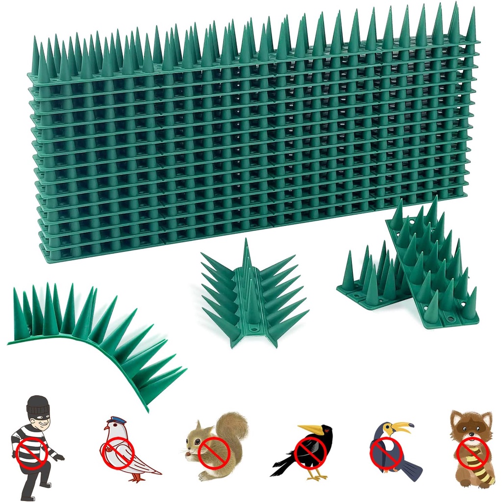 Anti Bird Cat Deterrent Outdoor Spikes Outdoor Plant Pest Repellent