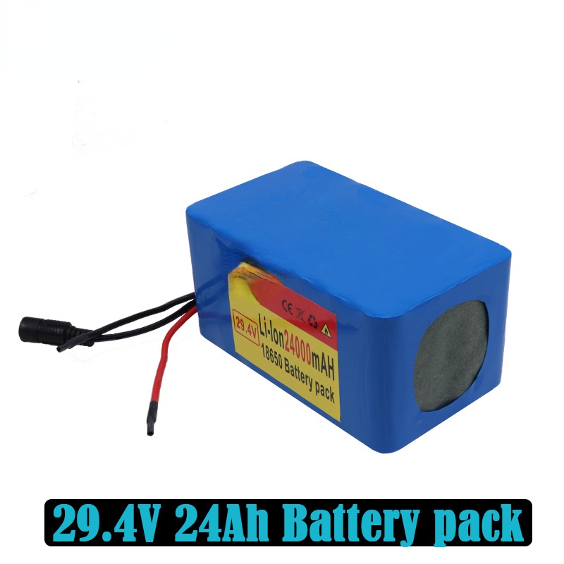 OC5L *New 7S4P 24v 24Ah Liion Battery Pack 29.4v 24Ah Electric Bicycle ...