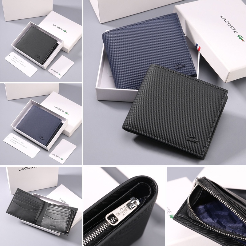 Lacoste mens outlet wallets