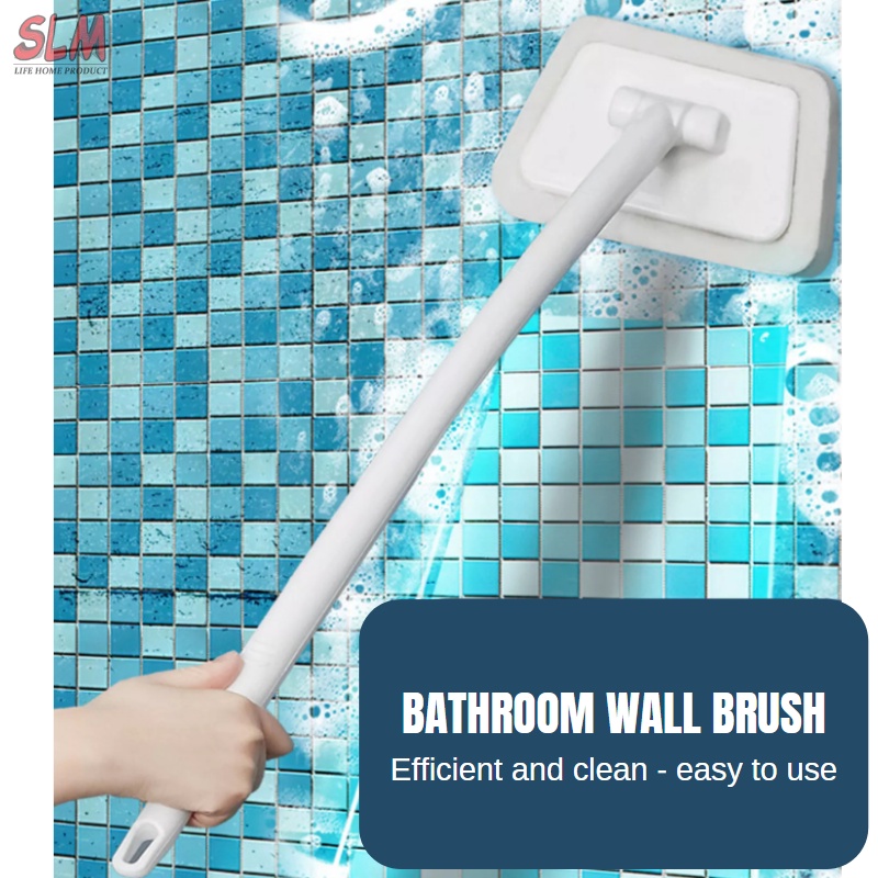 SLM High Quality Long Handle Brush Bathroom Cleaning Brush Bathtub Wall