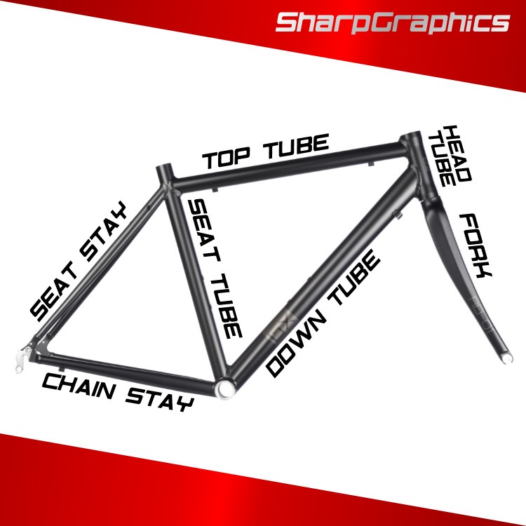 STICKER DECAL ONLY PROMAX GHOST BIKE FRAME BRAND | Shopee Philippines