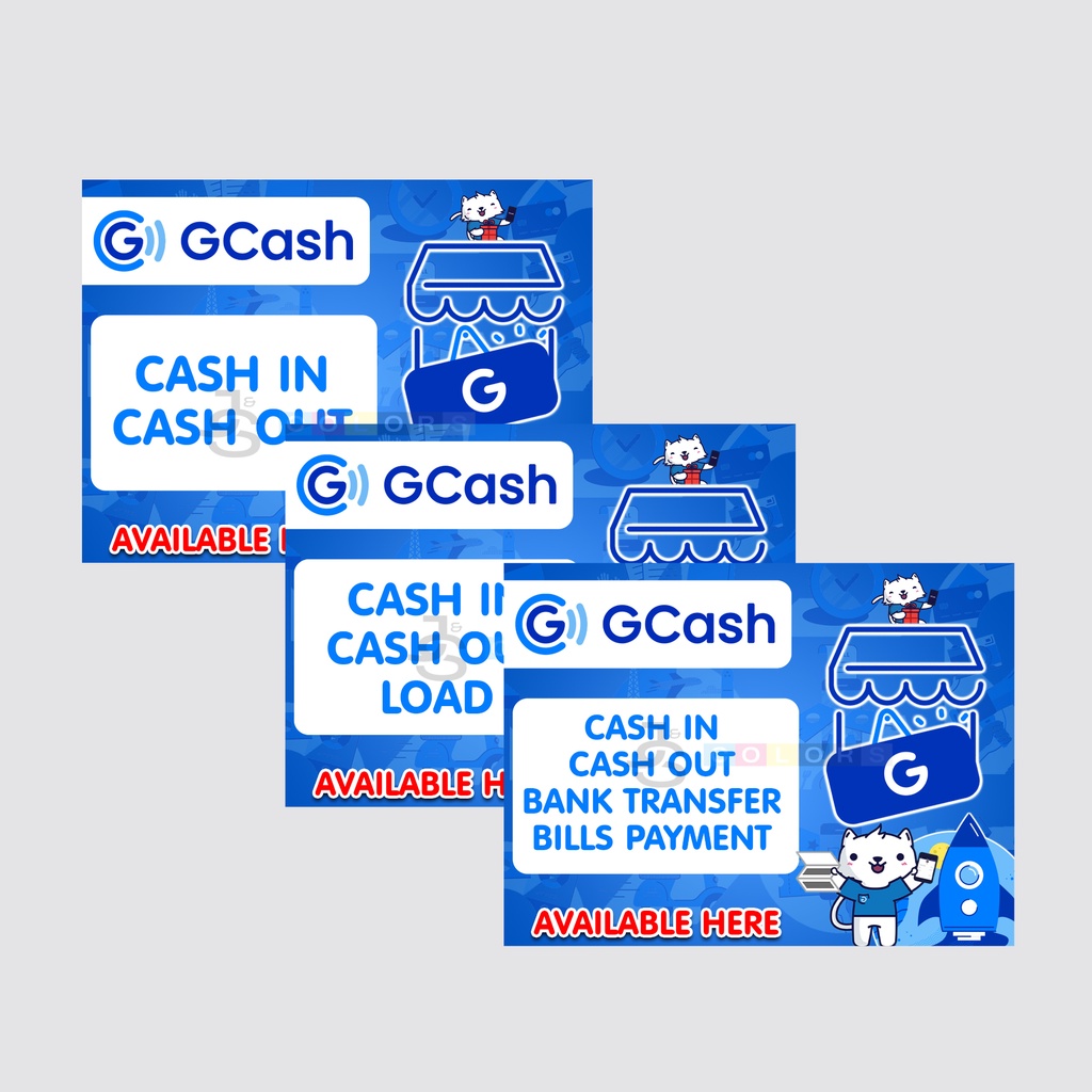 Gcash Tarpaulin: Cash In/Out, Load, Bank Transfer, and Bills Payment ...