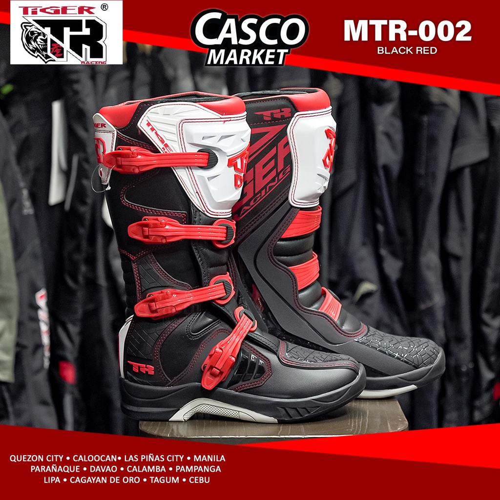 TIGER HI-CUT MTR-E001-E002-M002-M003 OFFROAD MOTOCROSS RIDING BOOTS ...