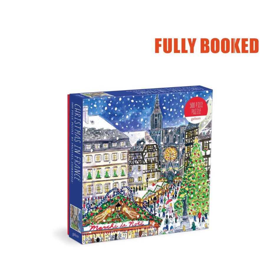 Galison 500Piece Puzzle (Michael Storrings, Christmas in France