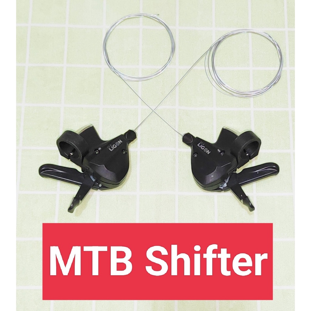 LIGON Bike Shifter for MTB Mountain Bicycle Shifters 3X8 or 9 Speed
