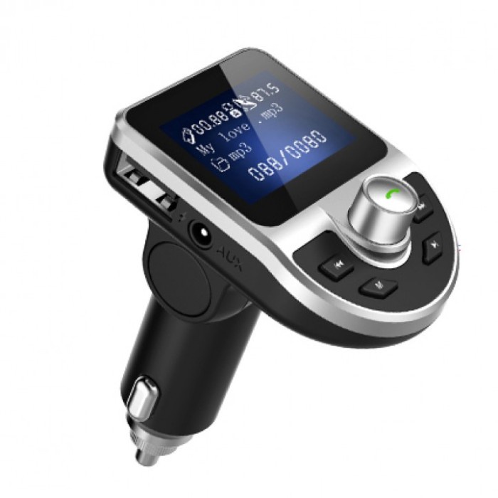 Bt39 CAR BLUETOOTH V4.1 MP3 MUSIC PLAYER CAR KIT FM TRANSMITTER ...