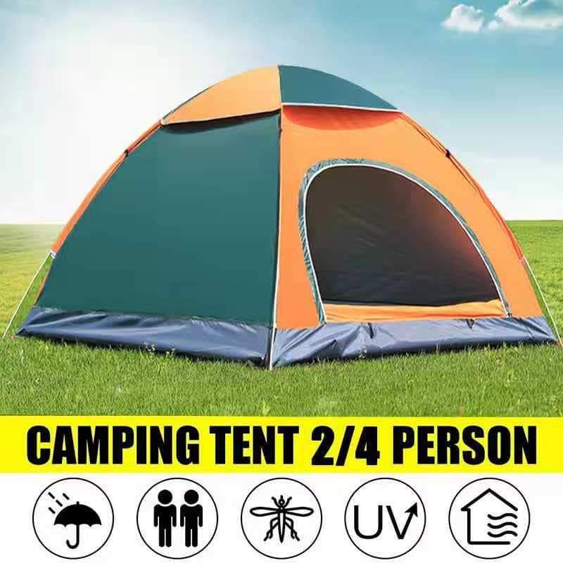 Waterproof Outdoor Camping Tent multicolor 2/4/6 person dome camping