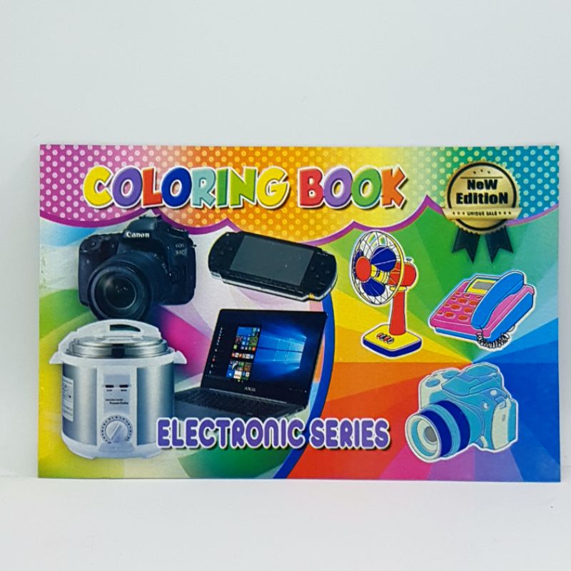 Electronic Series Coloring Book | Shopee Philippines