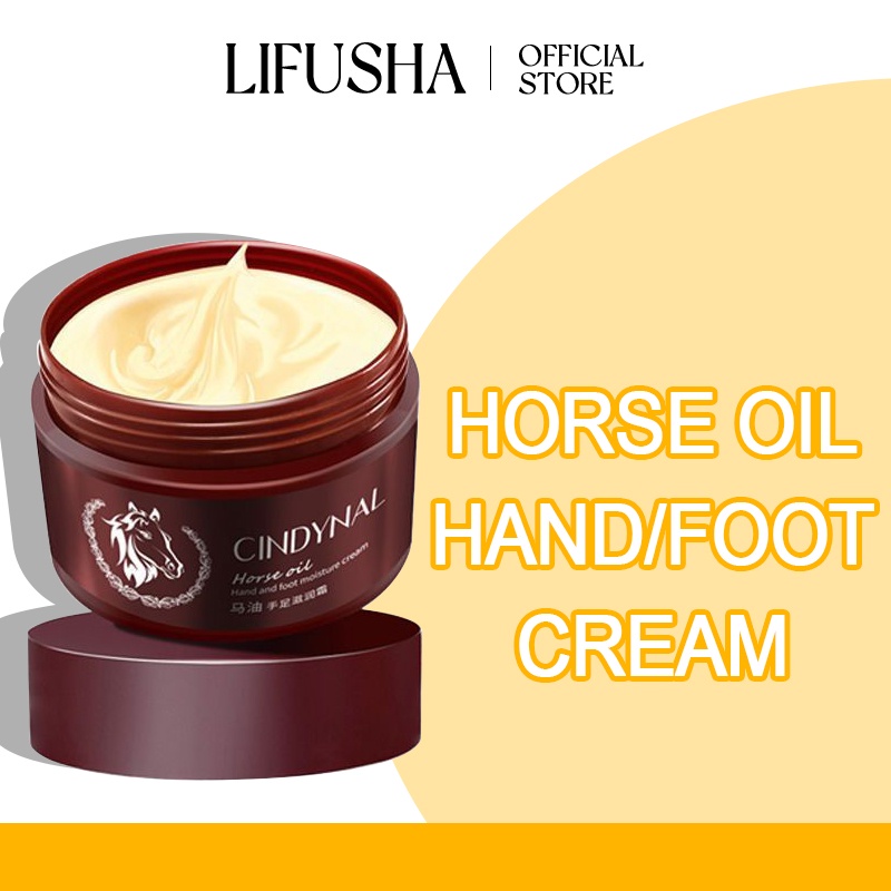 LIFUSHA 110g Horse Oil Callus Remover Foot Cream For Cracks &Dry