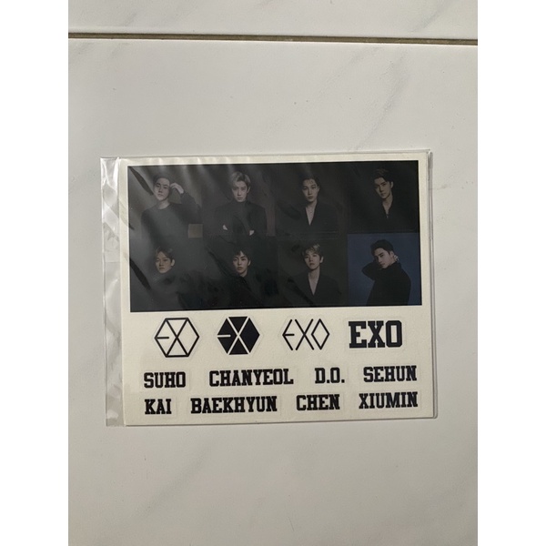 Exo LIGHTSTICK OFFICIAL 3 Sticker | Shopee Philippines