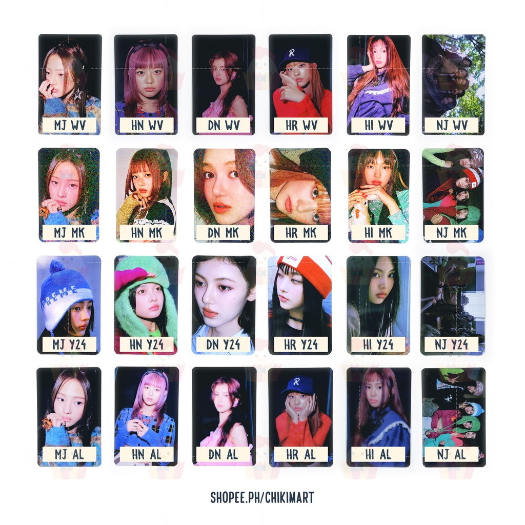 Newjeans OMG Message Card ver. Official POB Photocard (Weverse