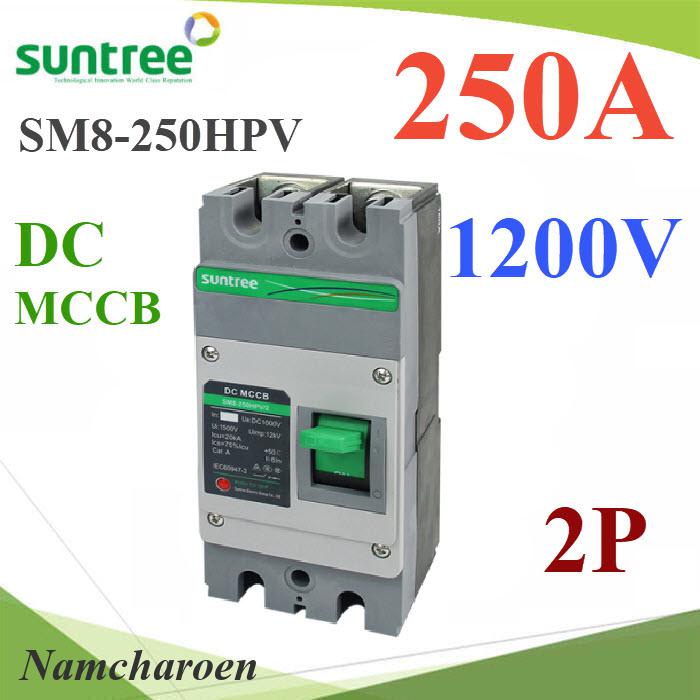 NC MCCB 1200VDC 250A DC Solar SUNTREE Electrical Circuit Breaker Model ...