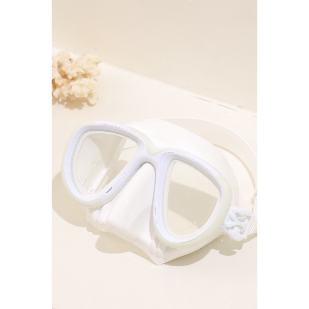 OCEANTAG FREE freediving goggle White Shopee Philippines
