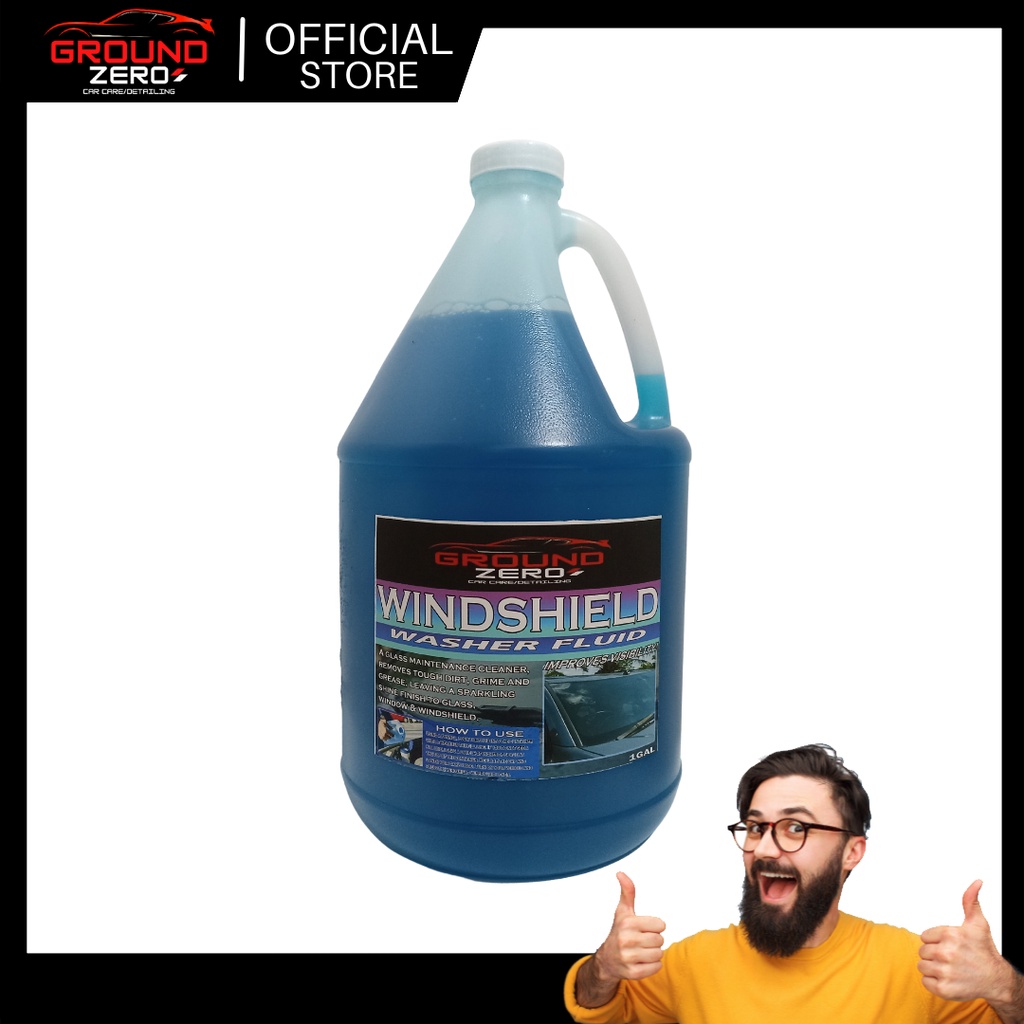Groundzero washer fluid windshield wiper windshield washer fluid glass