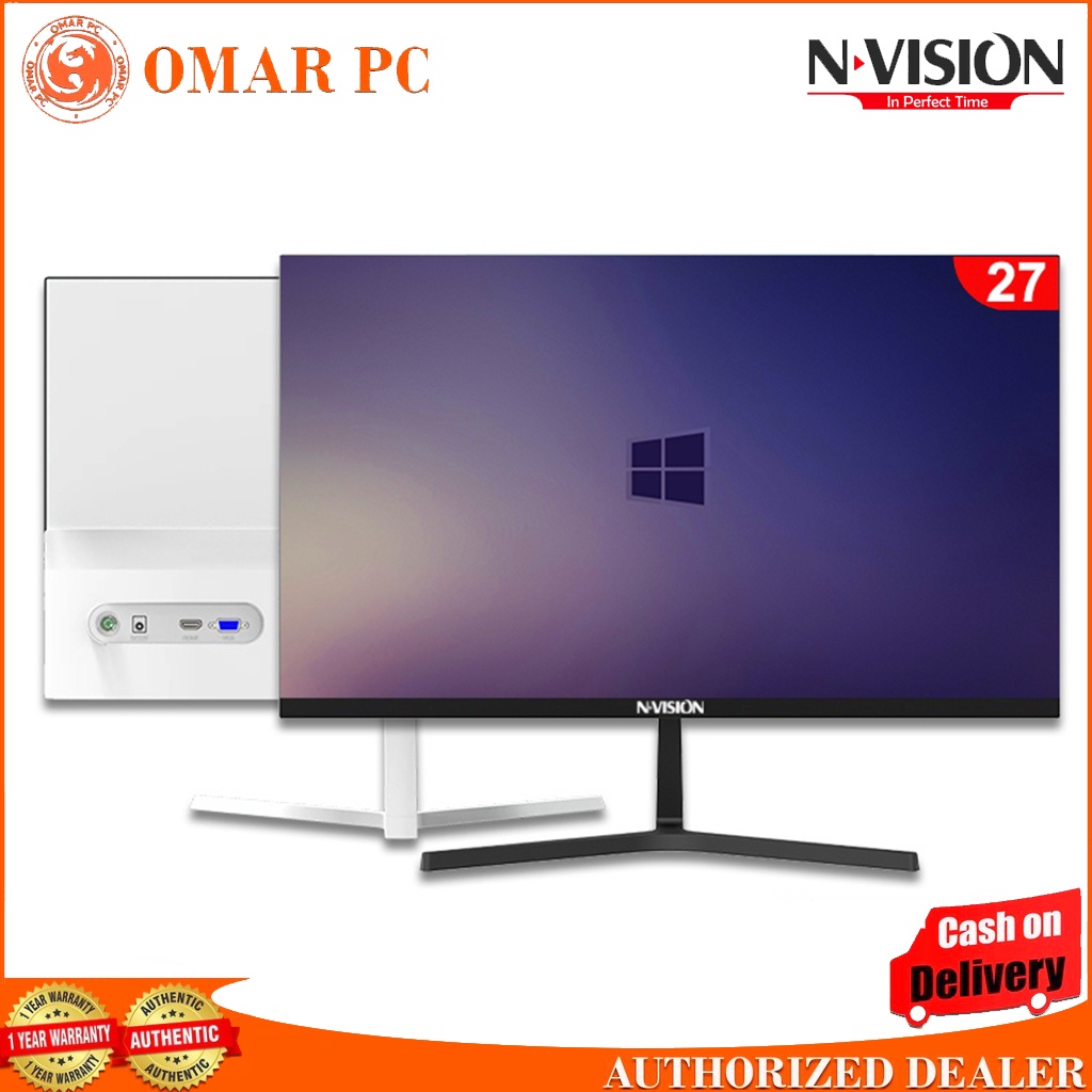 Nvision N2755 27 inch FRAMELESS 75Hz FHD MONITOR Shopee Philippines