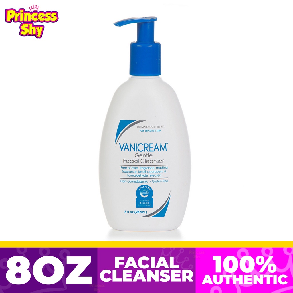 Vanicream Gentle Facial Cleanser for Sensitive Skin Fragrance Free