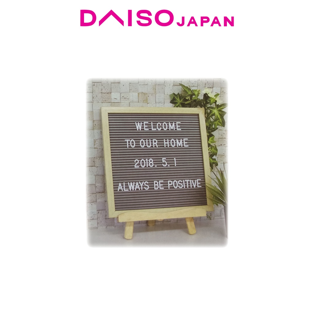Daiso Square Type Letter Board Shopee Philippines