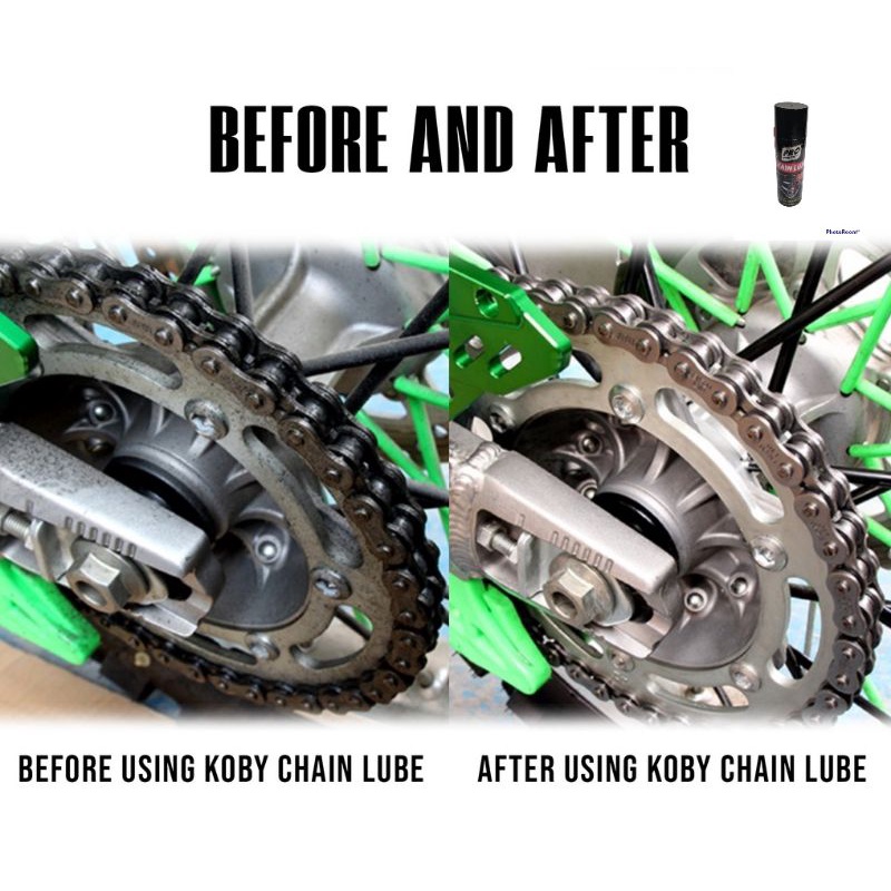 Motorcycle chain lube for cleaning chain Shopee Philippines