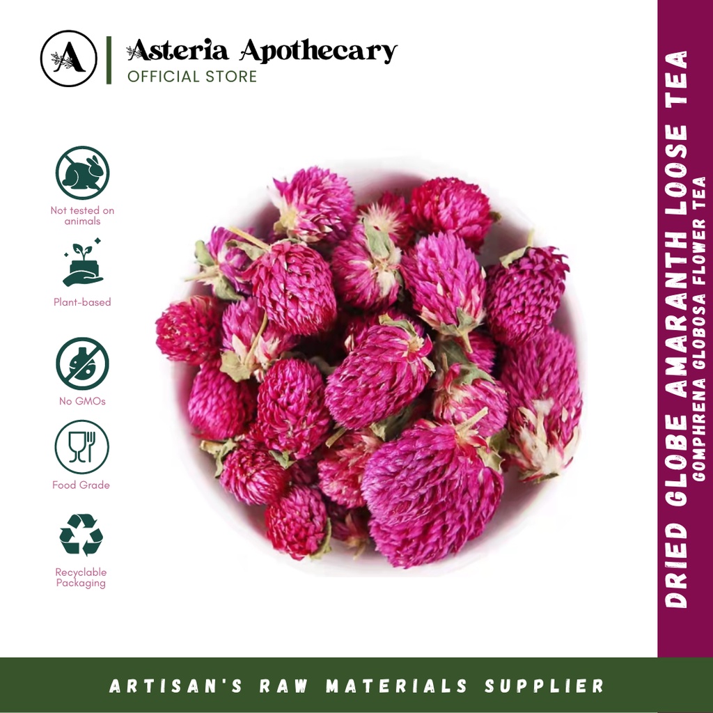 Dried Purple Globe Amaranth Loose Tea| Herbal Tea| Tisanes | Flower Tea ...