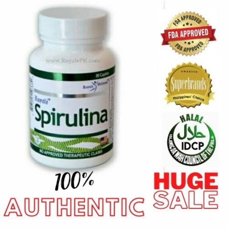 Royale Spirulina(90 caplets) Shopee Philippines