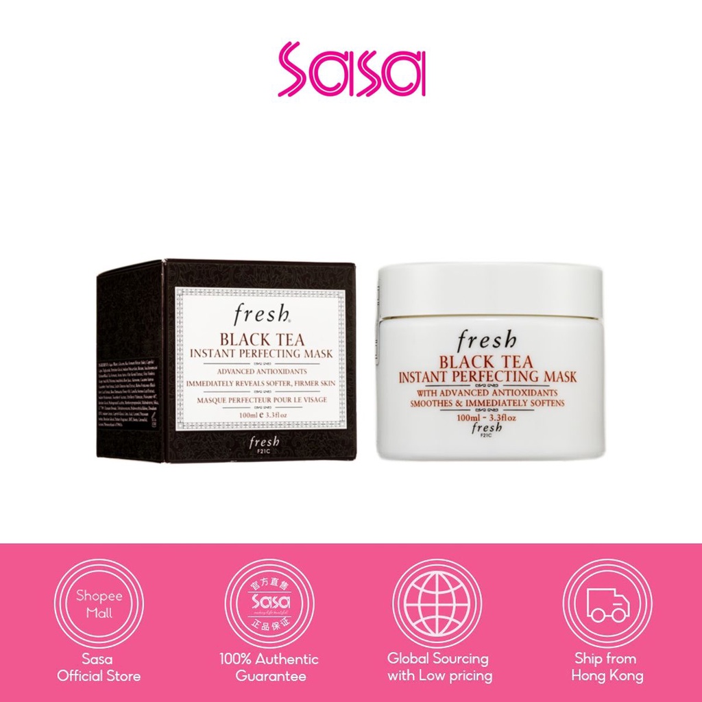 Fresh Black Tea Instant Perfecting Mask (100 ml) Shopee Philippines