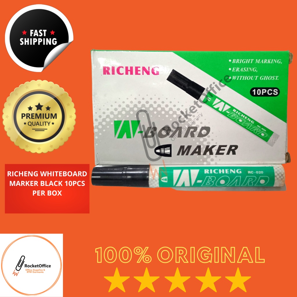 Whiteboard Marker Erasable Colored School Office Supply Shopee Philippines