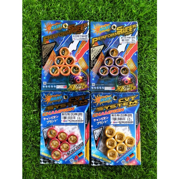 SUN RACING PULLEY BALL M3/MIOi125/NMAX/AEROX | Shopee Philippines
