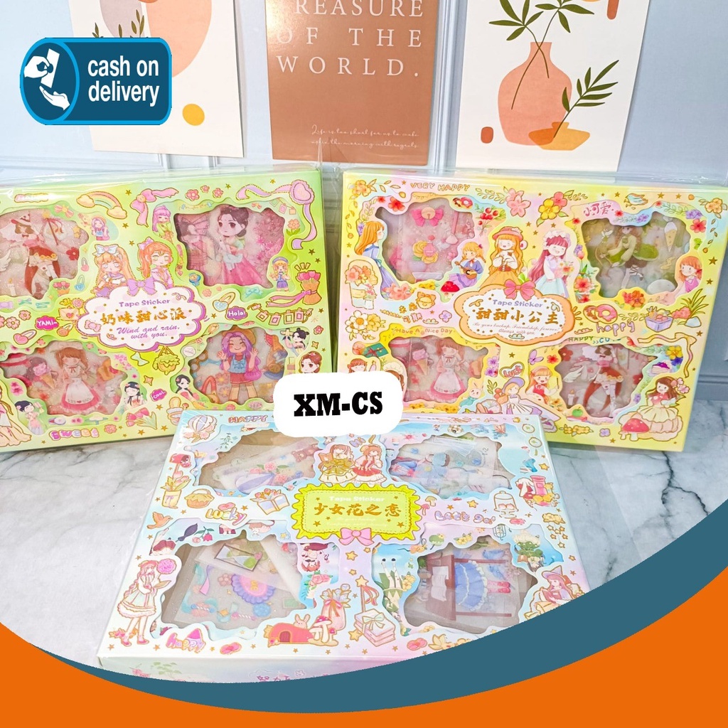 Sticker Box Senmu Masu Momo Contents 32 Sheets Code Xm Cs Set Daily