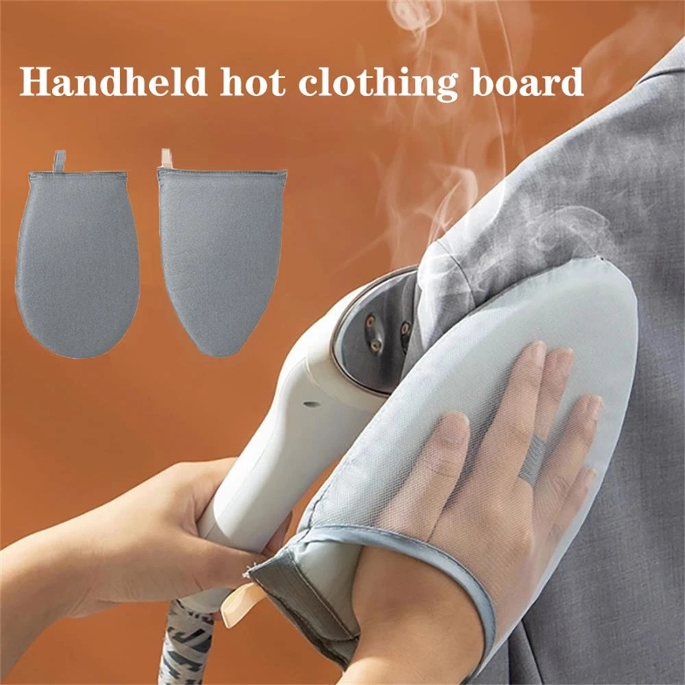 Handheld Mini Ironing Pad Heat Resistant Glove for Clothes Garment