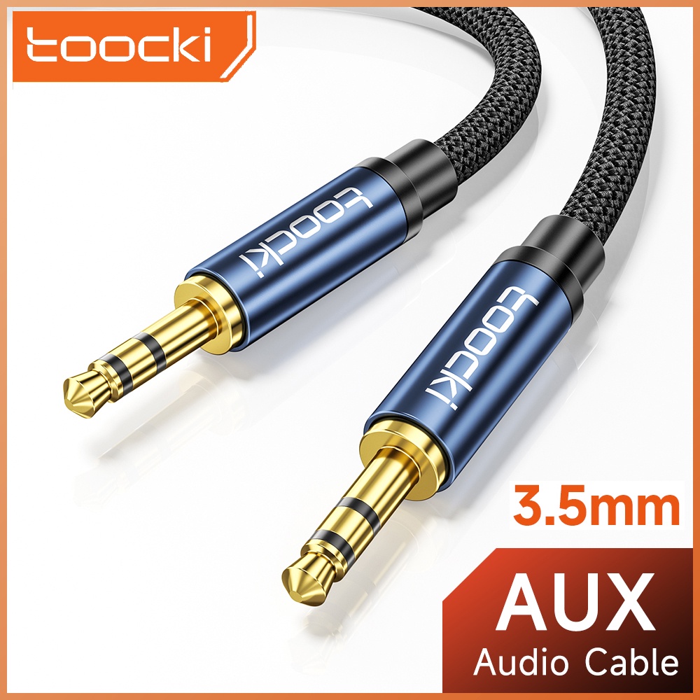 Toocki 3.5mm AUX Cable HIFI Sound Quility Cable Computer Headphone Male