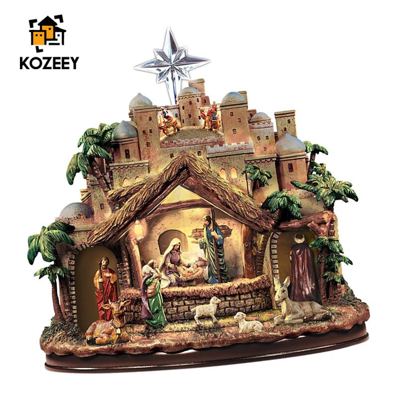 [meteor] Vintage Nativity Scene Wall Stickers Wall Painting for