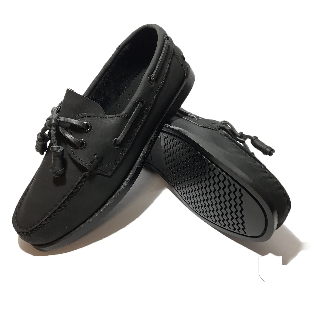 Top sider black store shoes