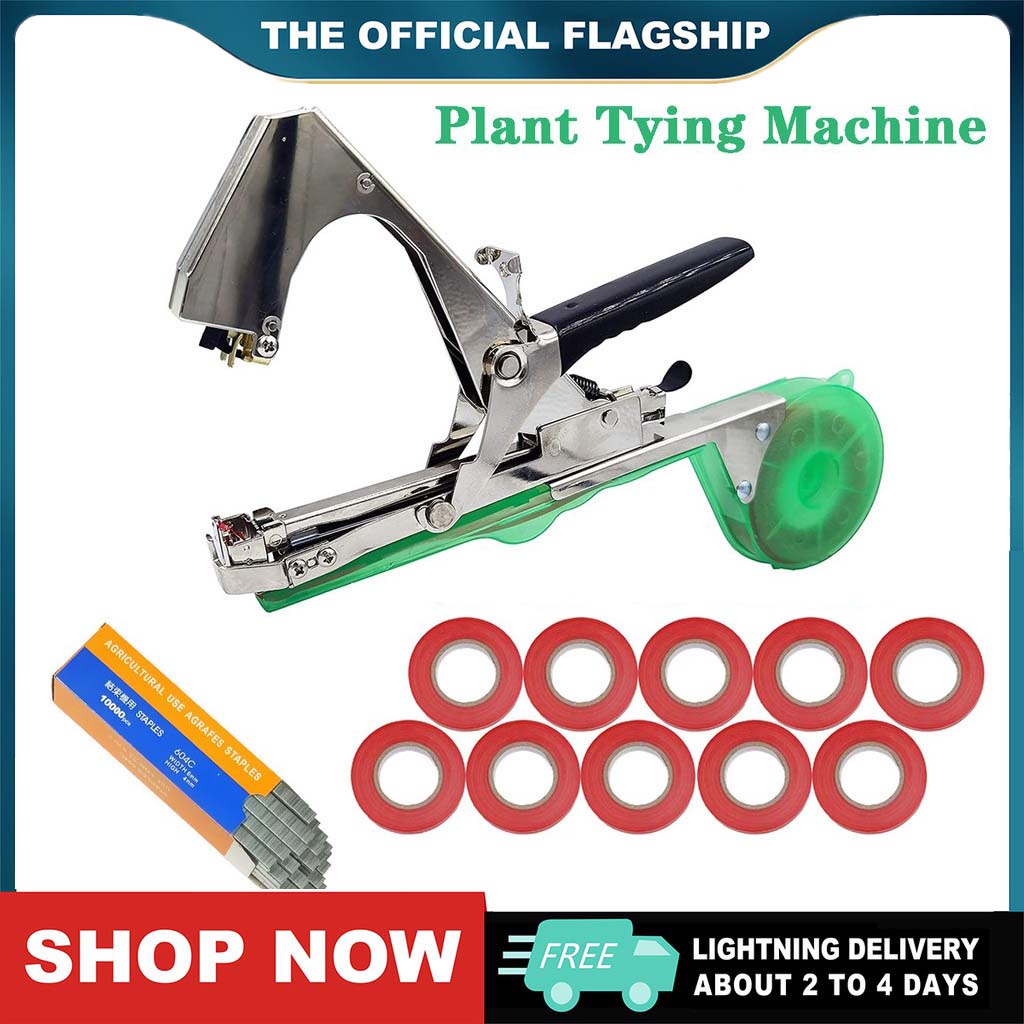 Plant Tying Machine Garden Plant Tapener Tool For Vegetables Grapes ...