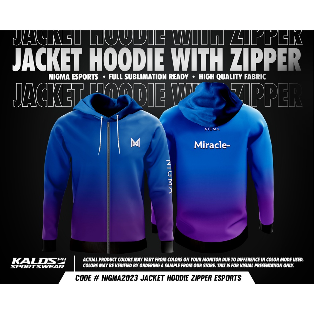 DOTA 2 NIGMA GALAXY JACKET CONCEPT Shopee Philippines