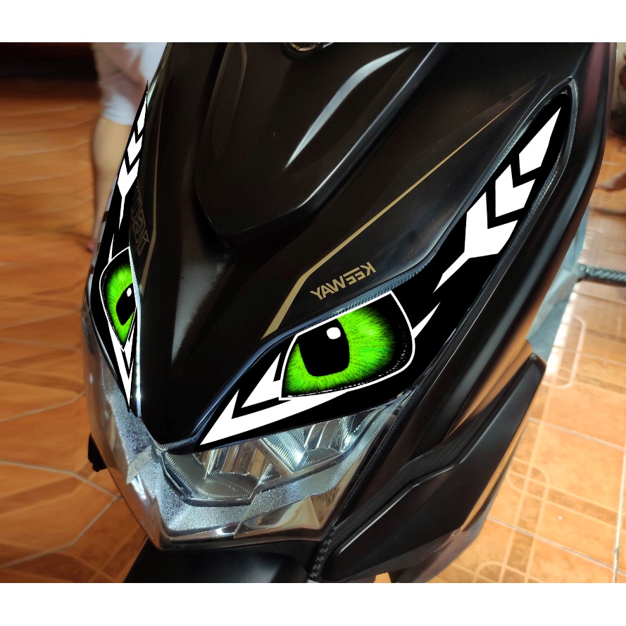Winker For Keeway Icon 110 Green Toothless Eyes Design | Shopee Philippines