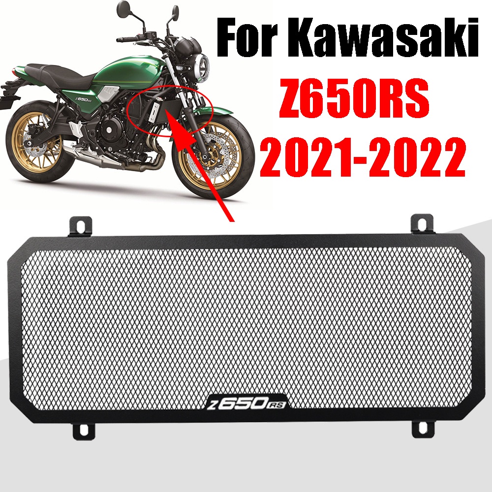 Kühlergrill Schutz Für Kawasaki Z650 - Edelstahl Gitter 2017-2020