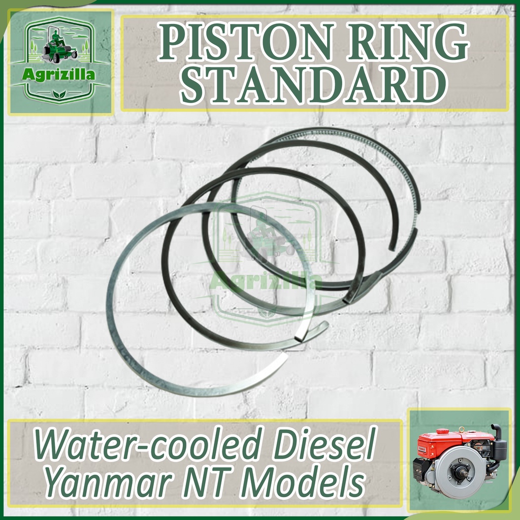 Piston Ring STD Yanmar NT70 NT75 NT65 SD3 Water Cooled Diesel Engine ...