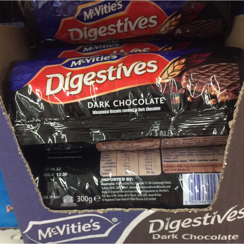 Mcvities Digestive Dark/Milk Wheat Biscuits 300g Shopee Philippines